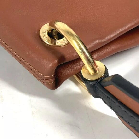 LOUIS VUITTON M43157 Monogram Tuile Reevess Shoulder 2WAY Bag Hand Bag Brown - Picture 10 of 16